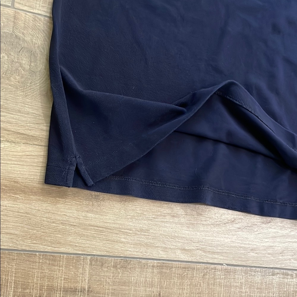 Polo by Ralph Lauren Navy Polo Shirt Dress with White Logo - Picture 5 of 10